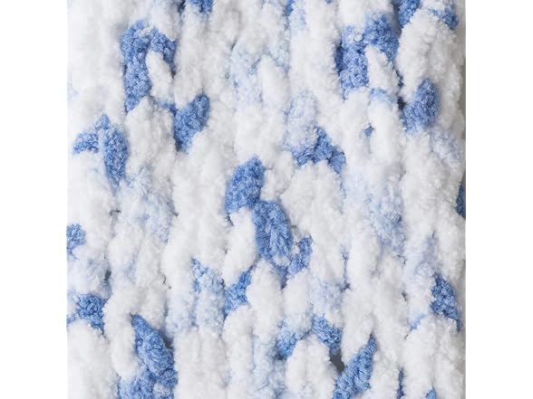 Bernat Baby Blanket Yarn, 3.5 oz, Gauge 6 Little Denim