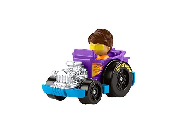 Fisher-Price Little People Wheelies Hot Rod