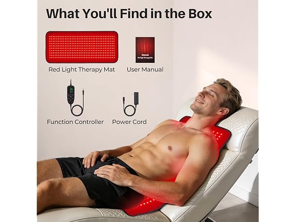 NOORUZ NS4240053 Red Light Therapy Mat