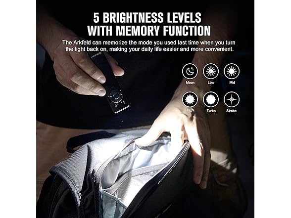OLIGHT Arkfeld EDC Flat Flashlight