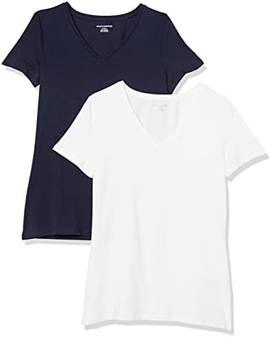Women's Regular-Fit V-Neck T-Shirt 2 Pk - Gallery 23