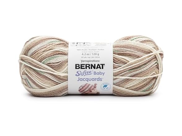 Bernat Softee Baby Jacquards Yarn Tree Fort