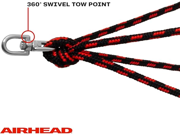 Airhead Gyro 1 Rider Spinning Towable Tube