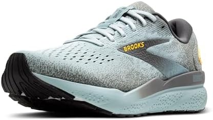 Brooks Ghost 16 Men's Shoes Cloud/Grey/Gold Size 11.5