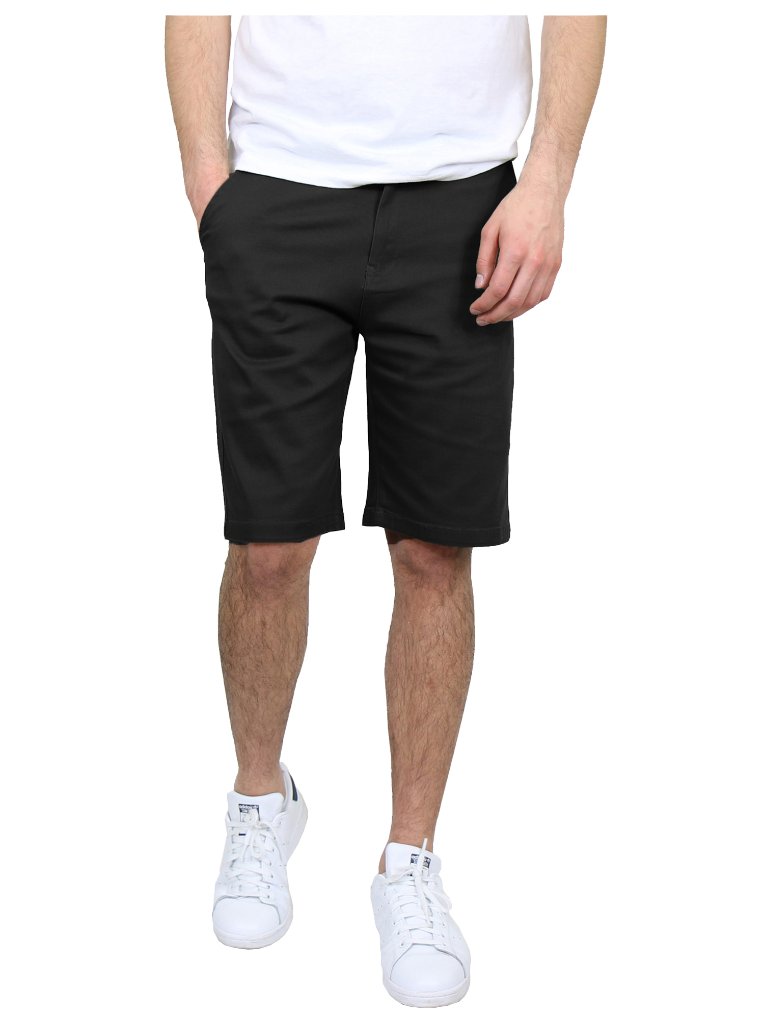 2Pk Asst Mens Stretch Chino Shorts - Gallery 19