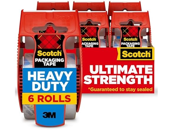 Scotch Heavy Duty Shipping Packing Tape