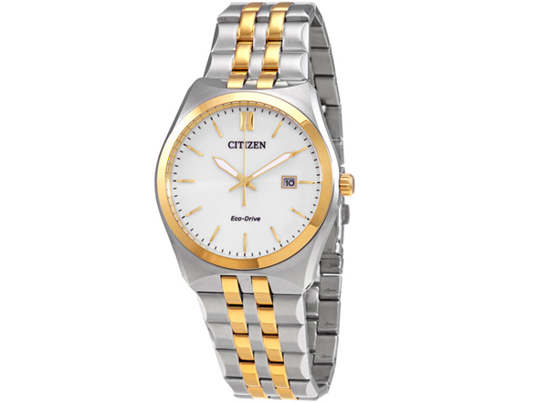 Citizen Corso White Dial Two-tone Men's Watch