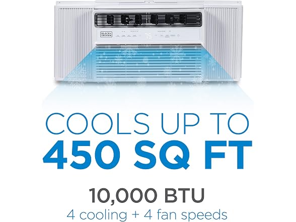 BLACK+DECKER BD12NWES 12,000 BTU Window AC