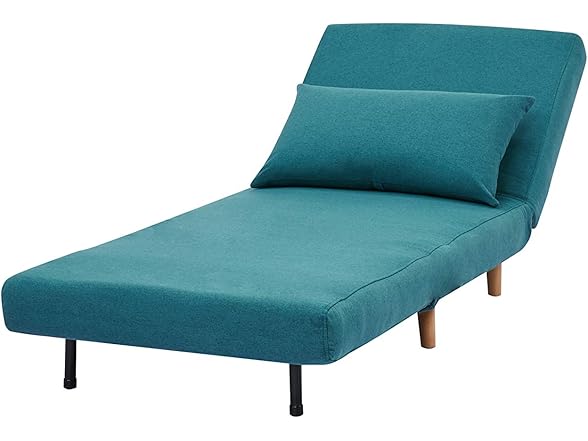 A Artdeco Home A&D Home Tustin Fabric Twin Sleeper 