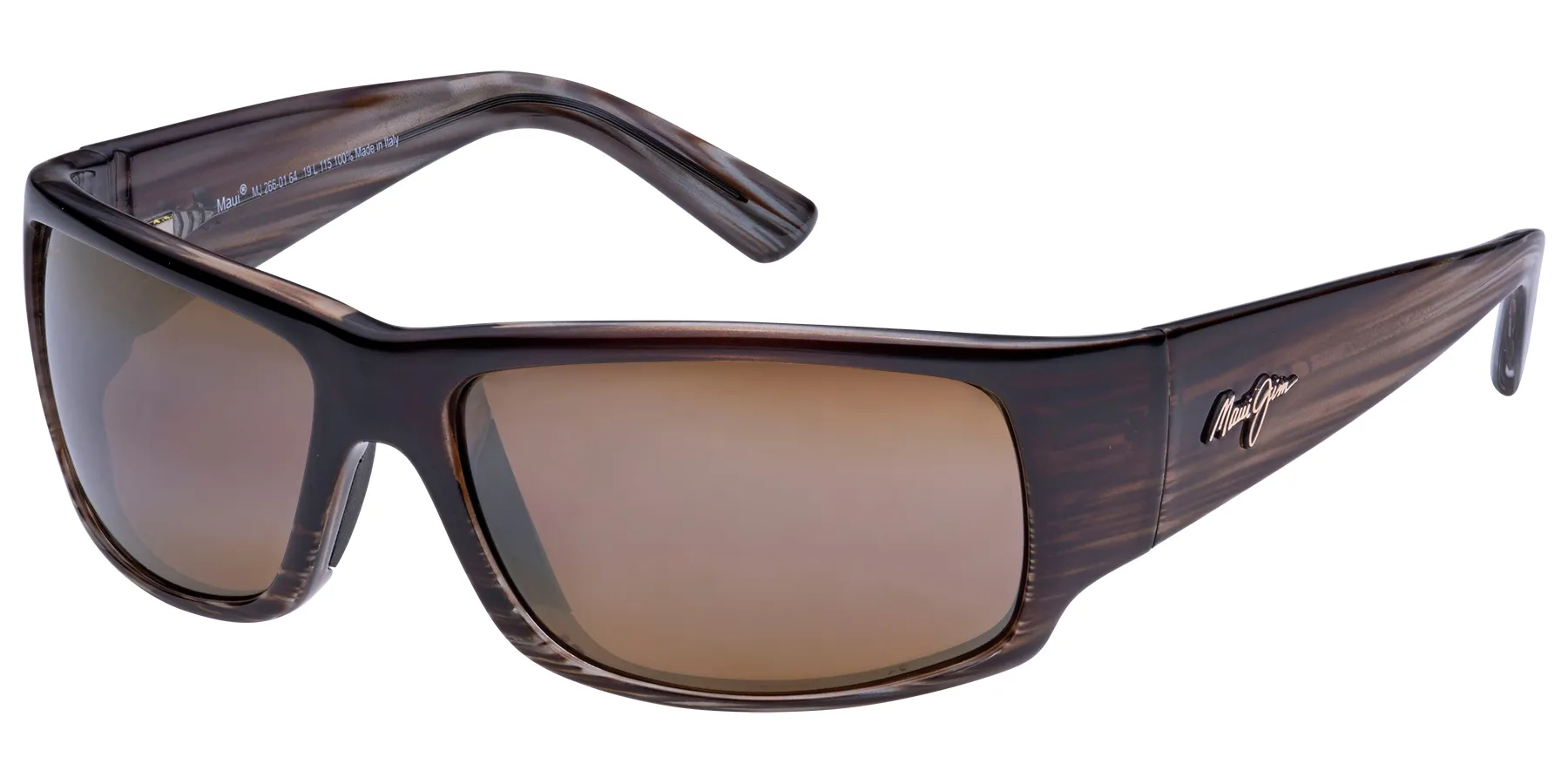 Maui Jim Unisex World Cup Polarized Wrap Sunglasses - Gallery 4