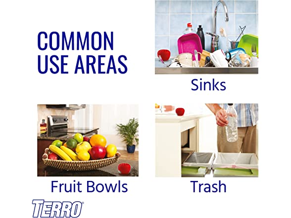 TERRO T2502 Indoor Fruit Fly Trap 642A