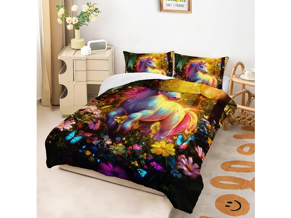 OUIXOTIC Bedding Set 3 Pieces