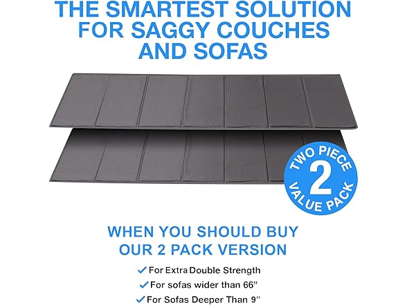 Under Couch Cushion Support Board