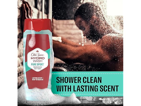 Old Spice Hydro Wash Pure Sport 16 oz