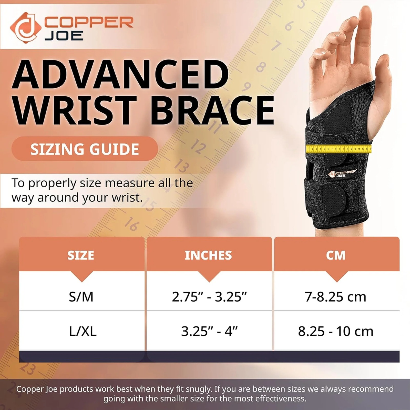 Copper Joe Wrist Support Double Combo - Gallery 7