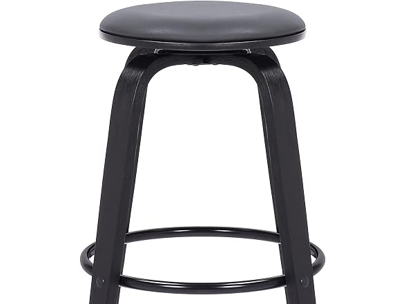 Harbor 30 Backless Bar Stool Swivel Gray- Set of 2