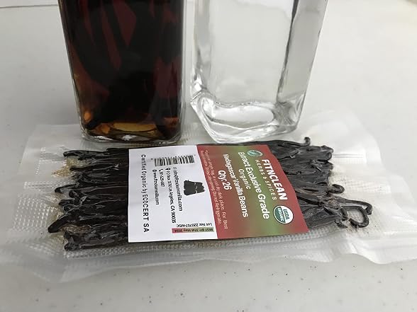 26 Organic Madagascar Vanilla Beans