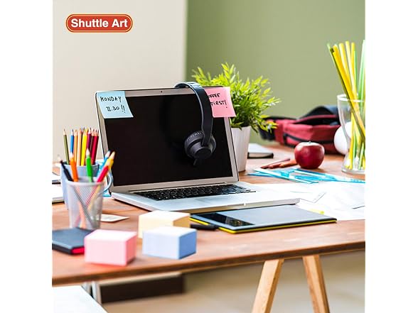 Shuttle Art Sticky Notes 60-Pad 6000ct