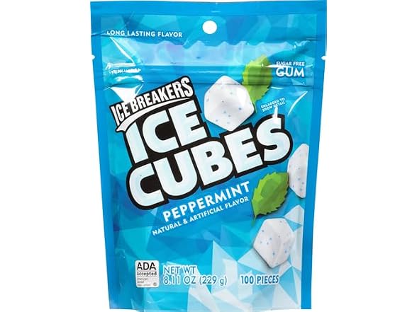 ICE BREAKERS ICE CUBES Sugar Free Gum