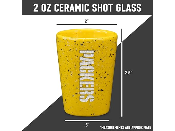 Green Bay Packers Shot Glass