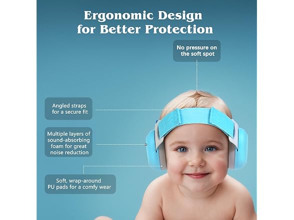 Baby Ear Muffs for Noise Protection