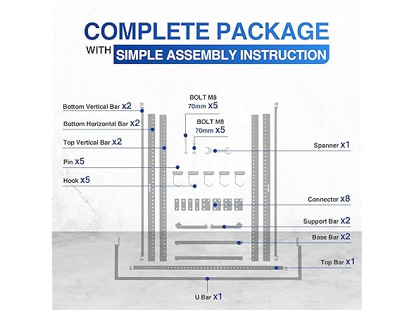 Yes4All Freestanding Bike Storage Rack