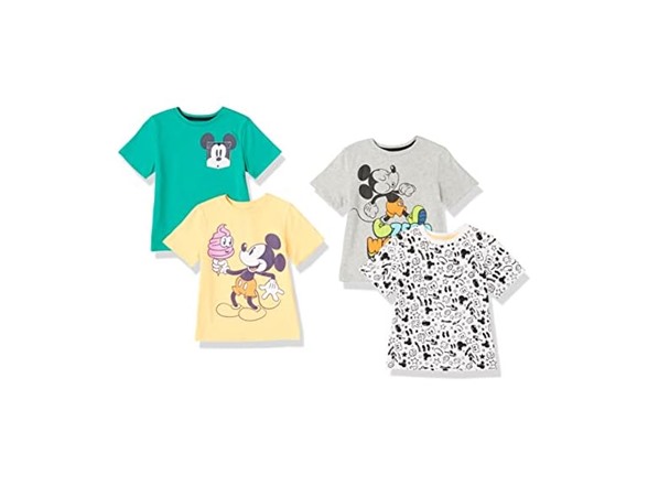 Green/Orange/Yellow/Mickey Print