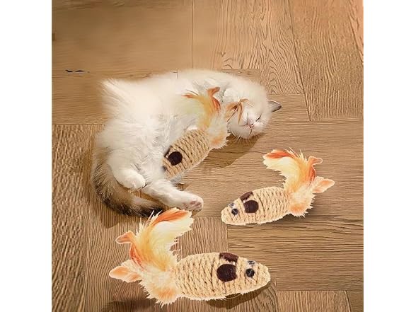 Wetandspicy 4-Pack pet cat Toys