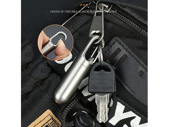 Keychain Pill Holder