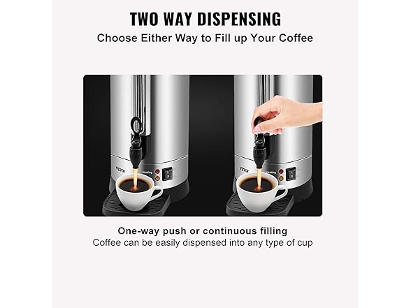 VEVOR Commercial Coffee Urn