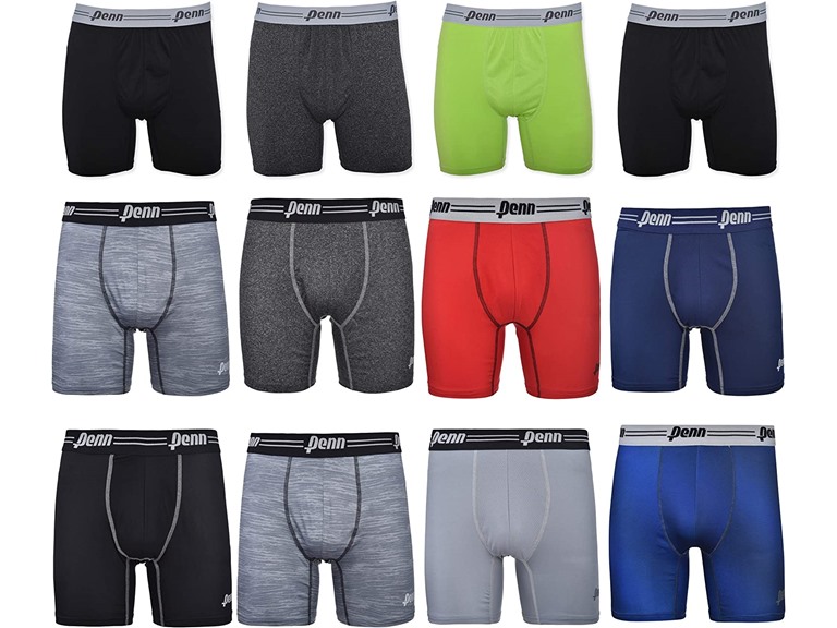 Penn 6pk Mens Performance Boxer Briefs