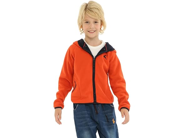 LittleSpring Boys (6) Little Full Zip Girl Jacket