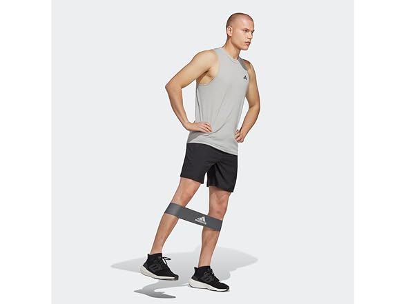 adidas Mens Training Sleeveless Grey (XS)