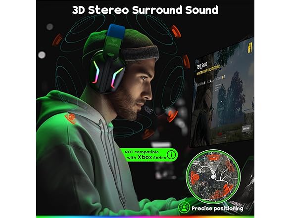WESEARY Gaming Headset with Mic