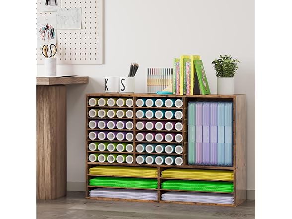 24-Slot 12x12 Scrapbook Paper Storage