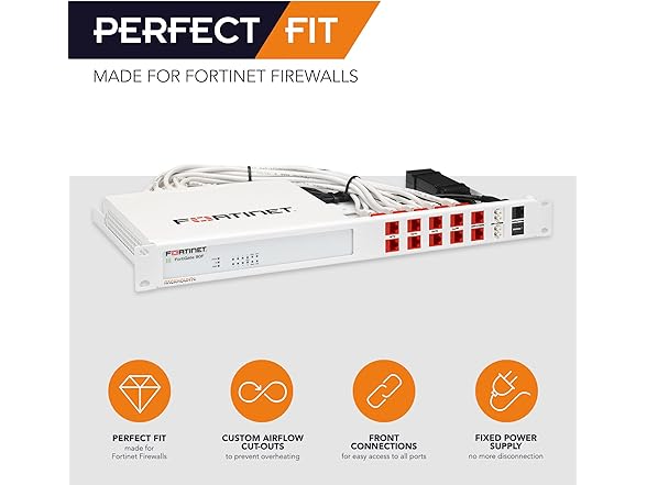 Rackmount.IT Rack Mount Kit for Fortine
