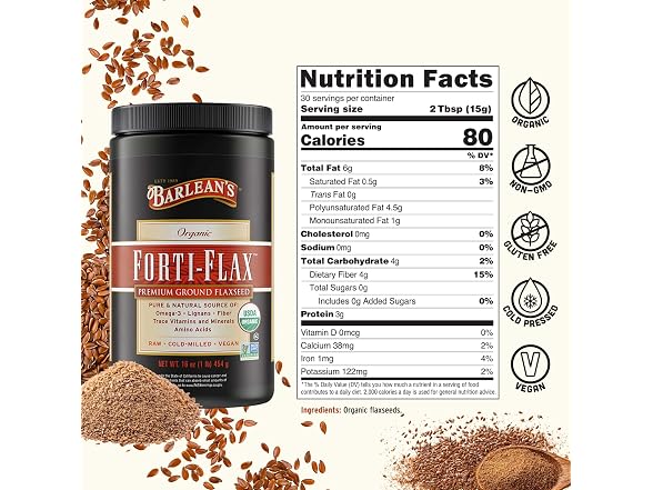 Barlean's | Forti-Flax Organic 16oz