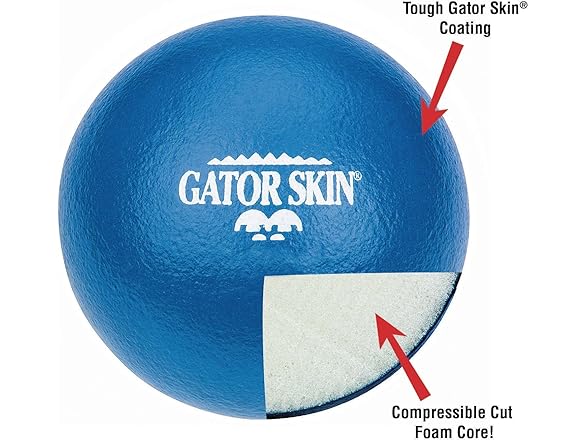S&S Worldwide Gator Skin Super 90 Balls, 6pk