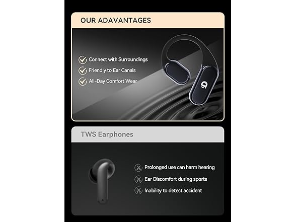True Wireless Bone Conduction Headphones
