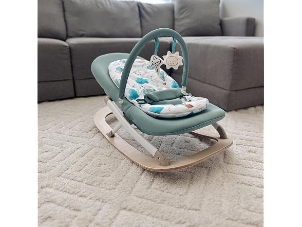 Evolur SleekSway Portable Baby Rocker