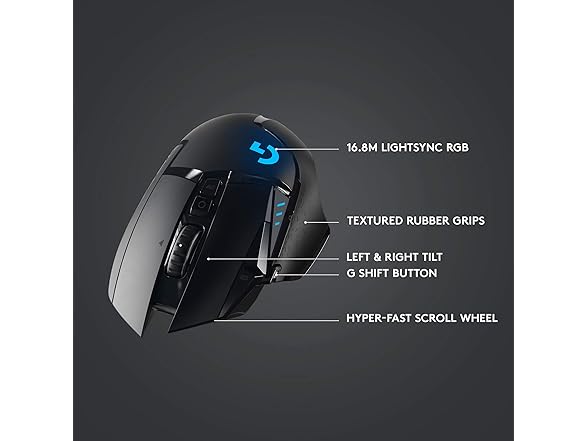 Logitech G502 Lightspeed Wireless Mouse (S&D)