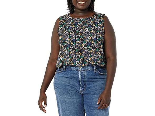 Amazon Essentials Women Regular-Fit Sleeveless Top
