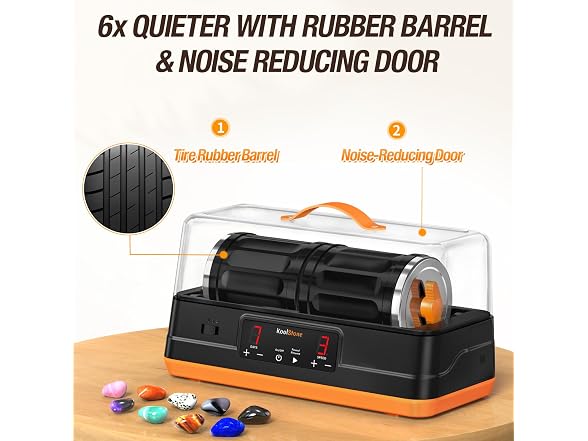 C1 Pro Ultra Brushless Rock Tumbler Kit