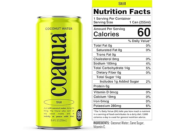 6PK CoAqua Organic Coconut Water