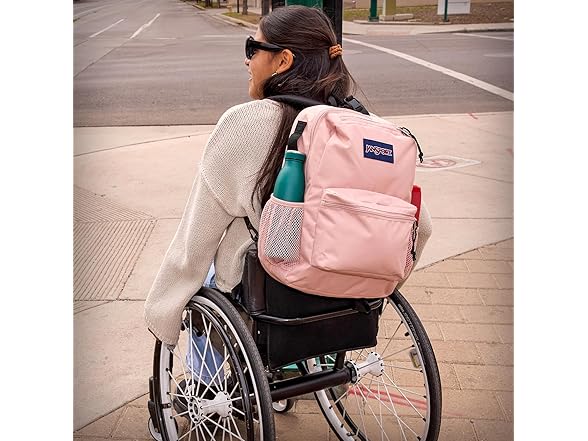 JanSport Central Adaptive Backpack, Red/Multi Hippie Days