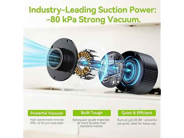 Auletor Electric Mason Jar Vacuum Sealer