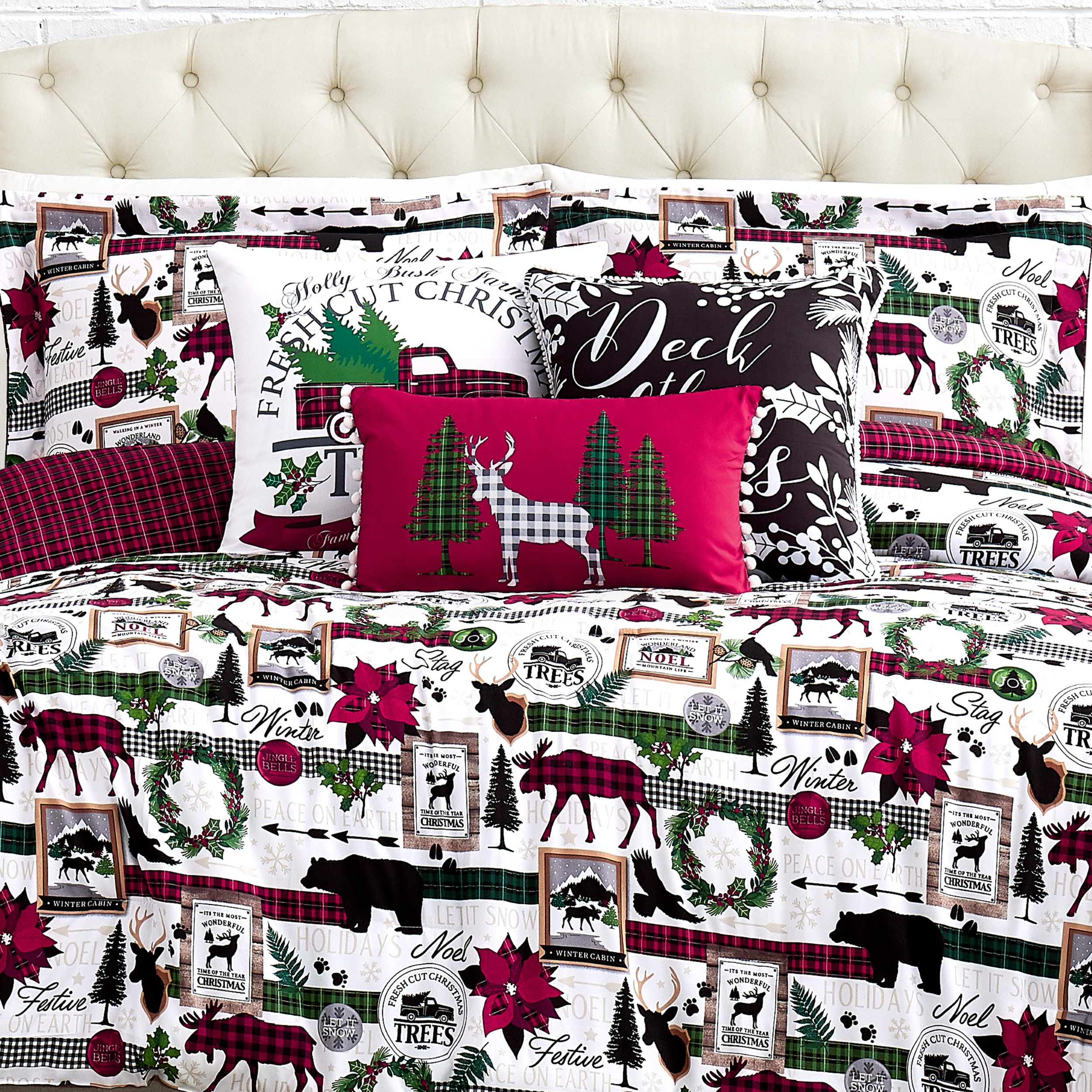 Southshore 6pc Christmas Comforter Set - Gallery 28