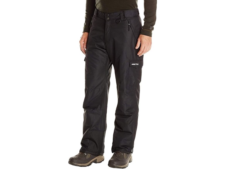 Arctix Men's Snowsports Cargo Pants, Black, Medium/32" Inseam