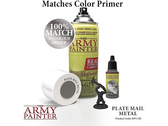 The Army Painter Plate Mail Metal Warpaint