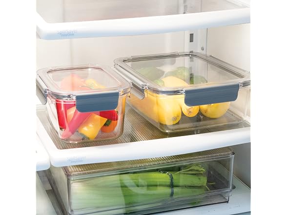 Oggi Clarity Leak-Proof Airtight Food Storage Containers - Set of 2